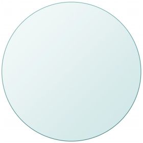 Table Top Tempered Glass Round 15.7"