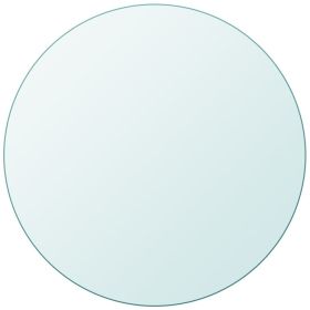 Table Top Tempered Glass Round 19.7"