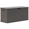 Patio Storage Box 74 gal Brown