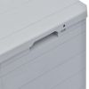 Patio Storage Box 23.8 gal Light Gray