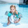 Inflatable beach ball; colorful cheetah pool float; suitable for both children and men