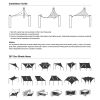 16'x16' Square Sun Shade Sail/ Rice White