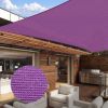 13'x10' Rectangle Sun Shade Sail/Red Purple
