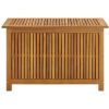 Patio Storage Box 35.4"x19.7"x22.8" Solid Acacia Wood