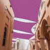 13'x10' Rectangle Sun Shade Sail/Red Purple