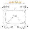 Sun Shade Sail Hardware Kit Stainless Steel Canopy Installation Kit Fixing Accessory