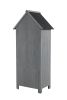 30.3'L X 21.3'W X 70.5'H Outdoor Storage Cabinet Tool Shed Wooden Garden Shed Gray