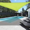 28' x 28' x 28' Triangle Sun Shade Sail/ Fruit Green