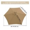 9FT 6 Rib Umbrella Cover Replacement