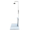 Outdoor Garden Pool Shower with Chassis Board; for Swimming Pool; Patio; Terrace; Garden; Wood