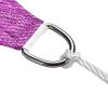 13'x10' Rectangle Sun Shade Sail/Red Purple