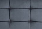 Brantley Loveseat in Gray Velvet &amp; Sandy Gray Finish LV00426