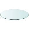Table Top Tempered Glass Round 27.6"