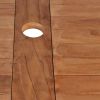 Folding Patio Table 47.2"x27.6"x29.5" Solid Teak Wood