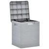 Patio Storage Box 23.8 gal Light Gray