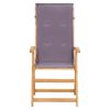 Reclining Patio Chairs 2 pcs Brown Solid Acacia Wood