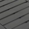 Patio Table Anthracite 30.7"x21.7"x15" Plastic