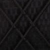 Convertible Sun Bed with Cushions Poly Rattan Black