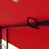 10x10ft 2T Tent Top Red