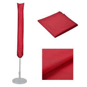 Polyester Umbrella Cover Bag For 13ft Umbrellas/Red (Color: as Pic)