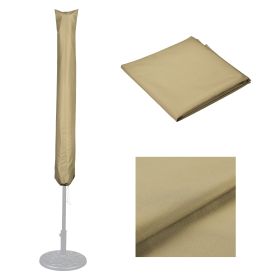 Polyester Tan Umbrella Cover Bag For 8ft 9ft 10ft Umbrellas (Color: as Pic)