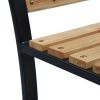 Patio Bench 47.2" Wood