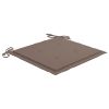 Patio Chairs with Cushions 6 pcs Solid Acacia Wood