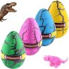 Set; Large Dinosaur Eggs; Hatching Dinosaur Toys; Hatching In Water Easter Dinosaur Eggs Party Gift