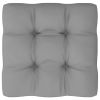 5 Piece Patio Lounge Set with Cushions Solid Pinewood