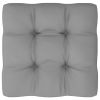 4 Piece Patio Lounge Set with Cushions Solid Pinewood